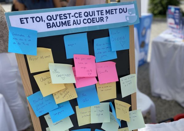 Photo : Des paroles d'étudiantes et étudiants recueillies sur les campus  © Espace Santé Étudiant