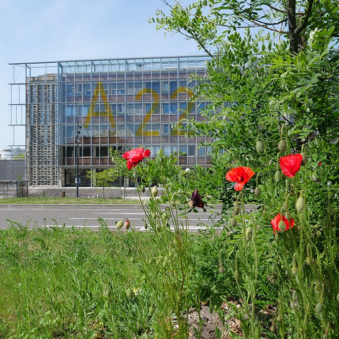 Le bâtiment A22 sur le campus de Talence © Gautier Dufau