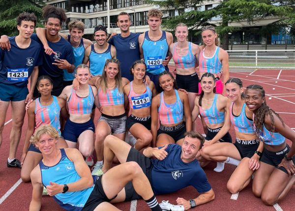 Photo : Les médaillés en athlétisme @ université de Bordeaux