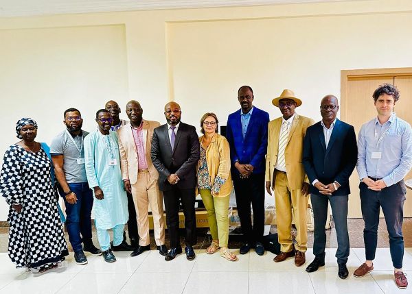 Photo : The University of Bordeaux and the Gamal Abdel Nasser University of Conakry have signed an agreement to develop a teaching, training and research partnership © ISPED / UGANC