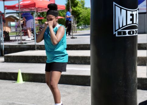 Photo Initiation à la  Boxe savate sur le campus Monadey en partenariat avec CAP33 Campus © Université de Bordeaux