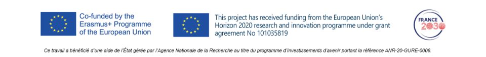 [Logos] Erasmus+, Horizon 2020, Marianne Investir l'avenir