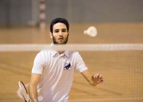 Photo Entrainement de Badminton avec l'association Sportive de l’université de Bordeaux © Arthur Pequin