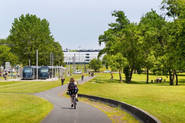 Photo : Les enjeux de mobilité sur le domaine universitaire ont plusieurs facettes © Julie Bruhier