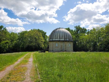 Photo Coupole de l'observatoire à Floirac © université de Bordeaux