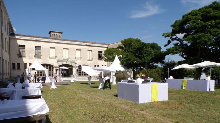 Photo : Jardins du Haut-Carré © université de Bordeaux