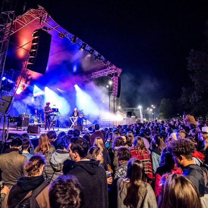 Le festival Mayday a servi de laboratoire à ciel ouvert pour un groupe d'étudiants qui en a évalué l'impact environnemental © Caryan