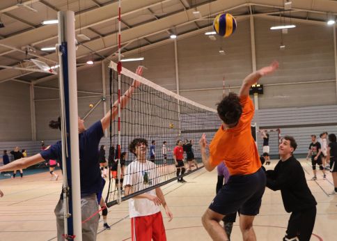 Photo La Nuit du Volley, sur le campus Rocquencourt à Pessac. © université de Bordeaux